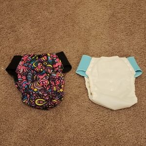 Flip cover training shells and inserts